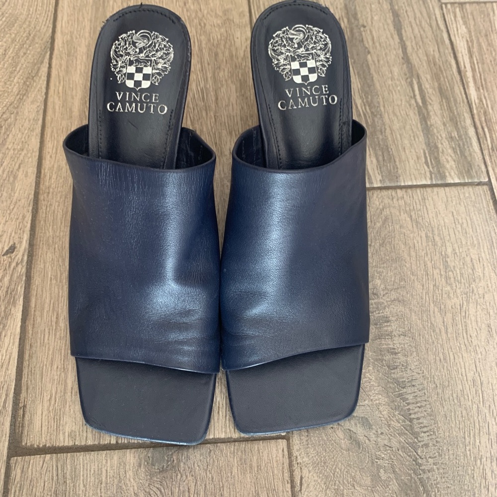 Vince Camuto Arlinala Square Toe Slip On Heel